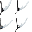 Load image into Gallery viewer, Moose Offroad Qualifier Boot Buckle Kit - White 3430-1007 - Main Product View
