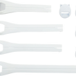 Load image into Gallery viewer, Moose Offroad Qualifier Boot Strap Kit - White - Size 10-15 3430-1017 - Main Product View