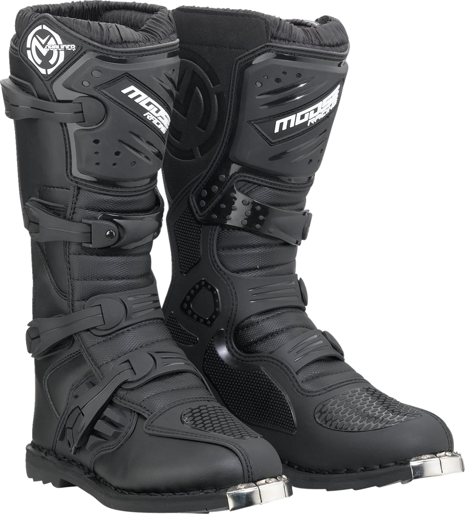 Moose Offroad Qualifier Boots - Black - ATV Sole - US 7 3410-2626 - Main Product View