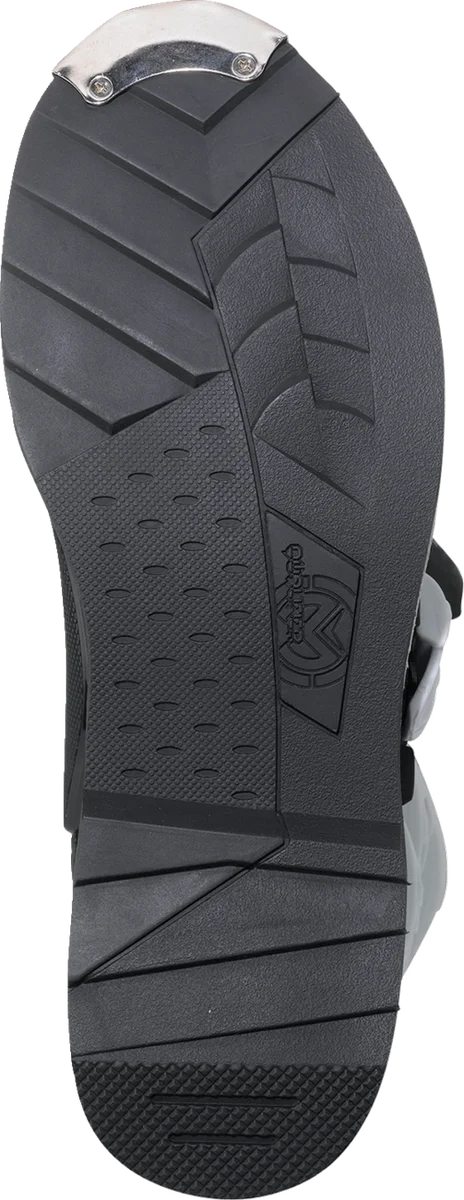 Moose Offroad Qualifier Boots - Black/White - Size 14 3410-2606 - Side View