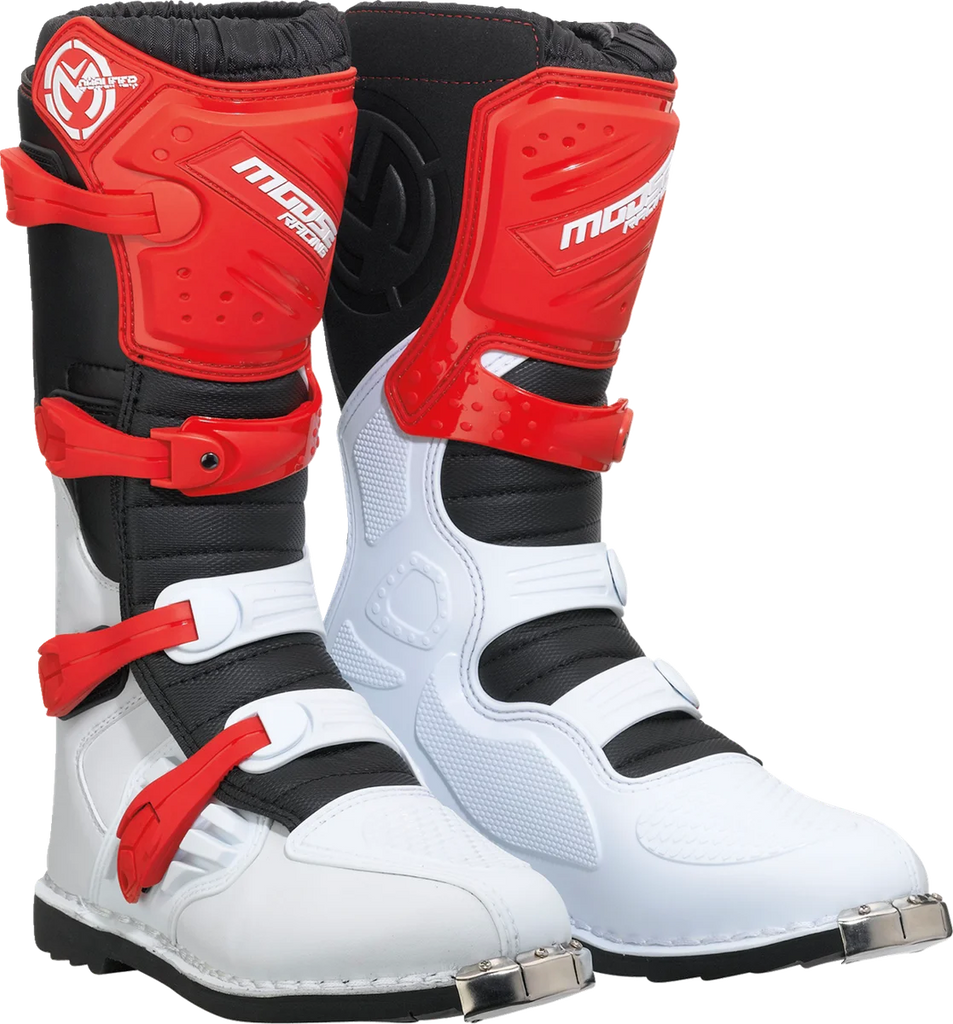 Moose Offroad Qualifier Boots - Red - Size 10 3410-2593 - Main Product View