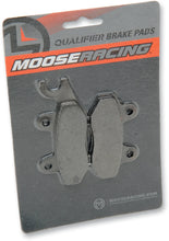 Load image into Gallery viewer, Moose Offroad Qualifier Brake Pads - Front/Back M412-ORG - Side View