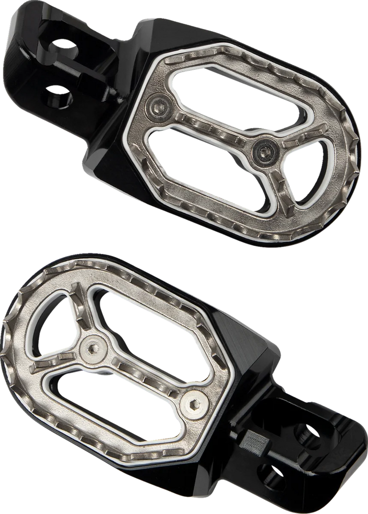 Moose Offroad Qualifier Foot Pegs - Standard P-1754B5B fits Beta Enduro RR - Main Product View