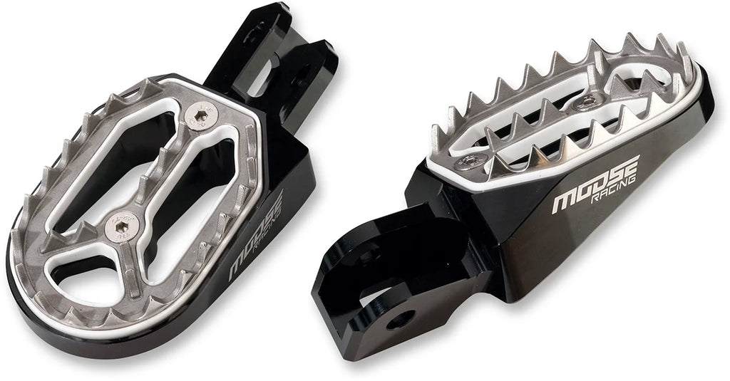 Moose Offroad Qualifier Foot Pegs - Standard P17-14A5B fits Honda CRF - Main Product View