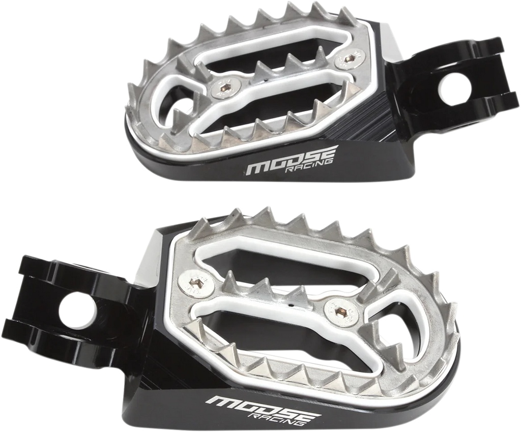 Moose Offroad Qualifier Foot Pegs - Standard P17-34A6B fits Suzuki RM-Z - Main Product View