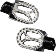 Load image into Gallery viewer, Moose Offroad Qualifier Foot Pegs - Standard P17-54B4B fits Yamaha PW50 - Main Product View