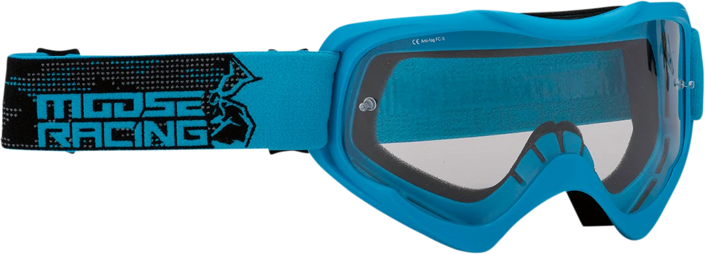 Moose Offroad Qualifier Goggle - Agroid - Blue - Clear Lens 2601-2659 - Main Product View