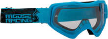 Load image into Gallery viewer, Moose Offroad Qualifier Goggle - Agroid - Blue - Clear Lens 2601-2659 - Main Product View