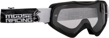 Load image into Gallery viewer, Moose Offroad Qualifier Goggle - Agroid - Blue - Clear Lens 2601-2659 - Side View