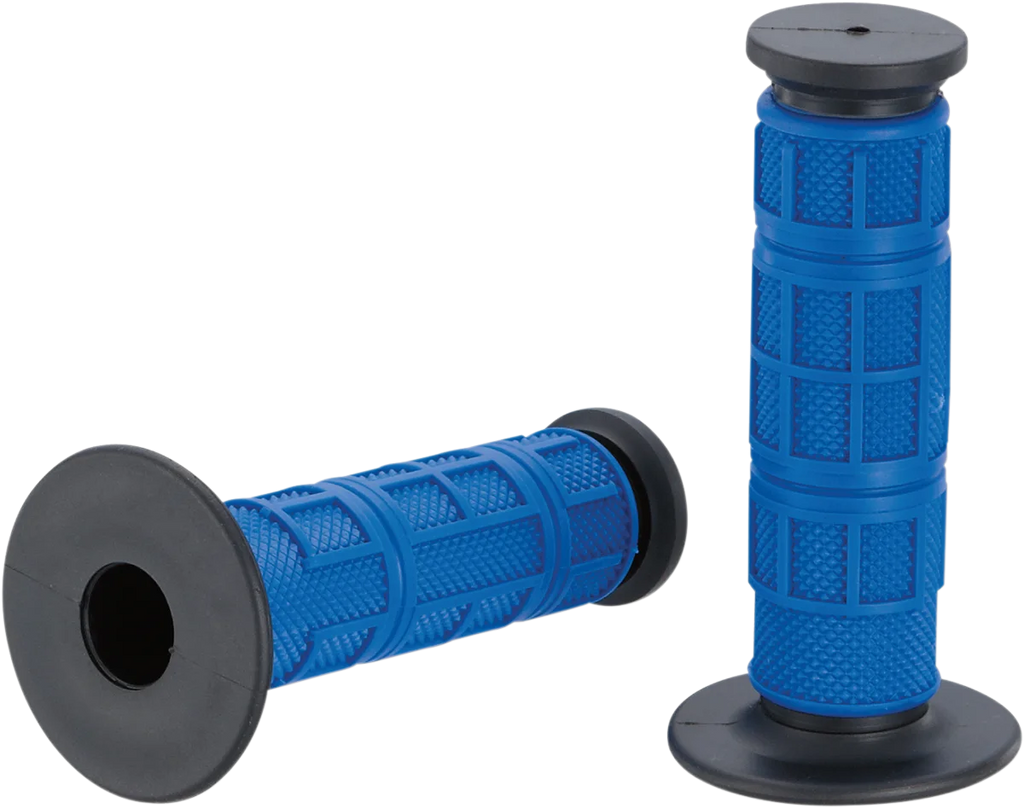 Moose Offroad Qualifier Grips - Full Waffle - Blue MG-11-UBM - Main Product View