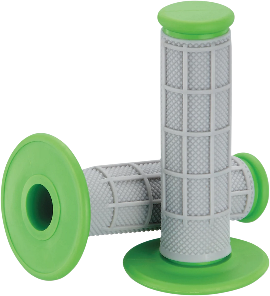 Moose Offroad Qualifier Grips - Half Waffle - Green 1MG0715-EGM - Main Product View