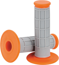 Load image into Gallery viewer, Moose Offroad Qualifier Grips - Half Waffle - Orange 1MG0715-EVM - Main Product View