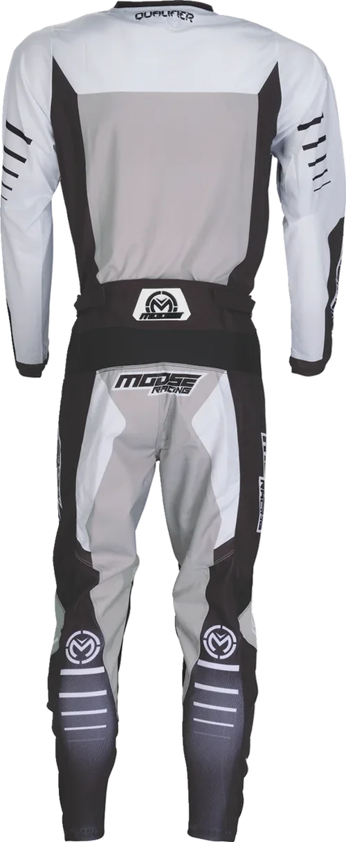 Moose Offroad Qualifier® Jersey - Black/White - 4XL 2910-8157 - Back View