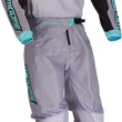 Load image into Gallery viewer, Moose Offroad Qualifier® Jersey - Gray/Teal - Small 2910-8183 - Back View