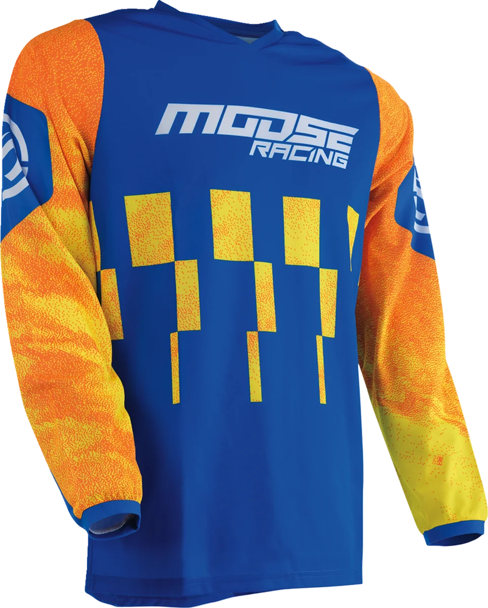 Moose Offroad Qualifier® Jersey - Orange/Black - Medium 2910-8168 - Installation View