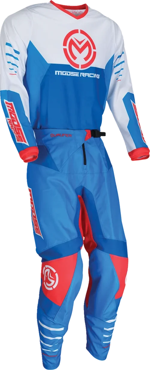 Moose Offroad Qualifier® Jersey - Red/White/Blue - 4XL 2910-8181 - Side View