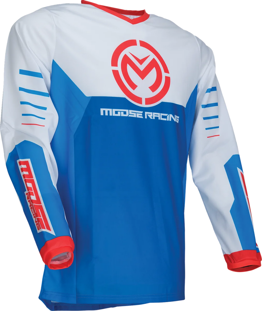 Moose Offroad Qualifier® Jersey - Red/White/Blue - 5XL 2910-8182 - Main Product View