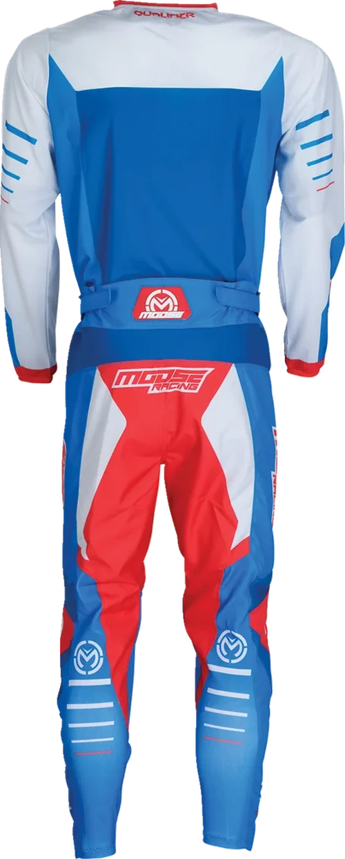 Moose Offroad Qualifier® Jersey - Red/White/Blue - 5XL 2910-8182 - Back View