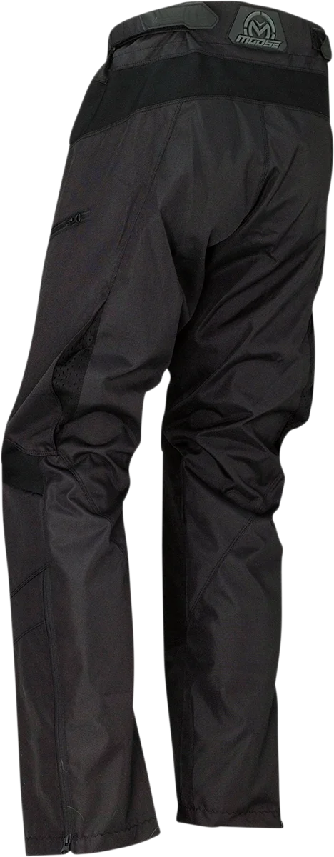 Moose Offroad Qualifier® Over-the-Boot Pants - Black - US 30 2901-9172 - Back View