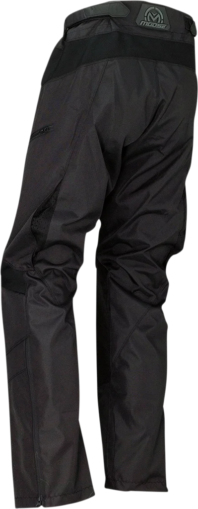 Moose Offroad Qualifier® Over-the-Boot Pants - Black - US 30 2901-9172 - Back View