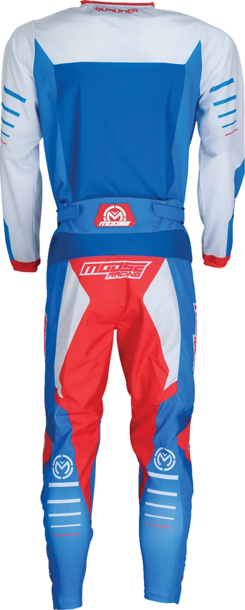 Moose Offroad Qualifier® Pants - Red/White/Blue - US 48 2901-11818 - Back View