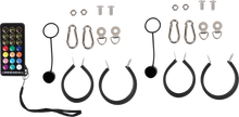 Load image into Gallery viewer, Moose Offroad Quick Release Whip - 1' - Pair PQR-CHSBTR1.8-112-PU - Back View