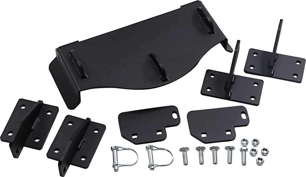 Moose Offroad RM5/4 Mount Adapter - UTV KD250PF - Side View