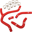 Load image into Gallery viewer, Moose Offroad Race Fit Radiator Hose Kit - Blue KAW-62-BL fits Kawasaki - Side View