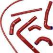 Load image into Gallery viewer, Moose Offroad Race Fit Radiator Hose Kit - Red - HON-17-RD fits Honda - Main Product View