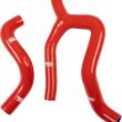Load image into Gallery viewer, Moose Offroad Race Fit Radiator Hose Kit - Red KTM-110-RD fits Gas Gas / Husqvarna / Ktm - Main Product View