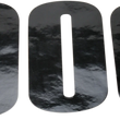 Load image into Gallery viewer, Moose Offroad Race Number 0 - Black - 4.5" 80010 - Main Product View