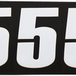 Load image into Gallery viewer, Moose Offroad Race Number 5 - White - 4.5" 80005 - Main Product View