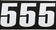 Load image into Gallery viewer, Moose Offroad Race Number 5 - White - 4.5" 80005 - Main Product View