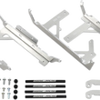 Load image into Gallery viewer, Moose Offroad Radiator Braces - Silver 11-1019 fits Gas Gas / Husqvarna / Ktm - Main Product View