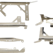 Load image into Gallery viewer, Moose Offroad Radiator Braces - Silver 11-1023 fits Gas Gas / Husqvarna / Ktm - Main Product View
