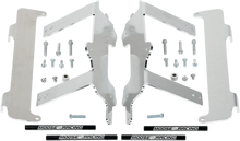Load image into Gallery viewer, Moose Offroad Radiator Braces - Silver 11-150 fits Yamaha - Main Product View