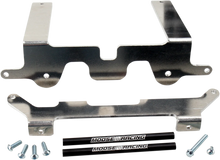 Load image into Gallery viewer, Moose Offroad Radiator Braces - Silver 11-1531 fits Yamaha - Main Product View