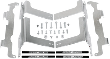 Load image into Gallery viewer, Moose Offroad Radiator Braces - Silver 11-161 fits Honda - Main Product View