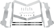 Load image into Gallery viewer, Moose Offroad Radiator Braces - Silver 11-163 fits Honda - Main Product View