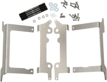Load image into Gallery viewer, Moose Offroad Radiator Braces - Silver 11-402 fits Beta - Main Product View