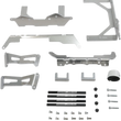 Load image into Gallery viewer, Moose Offroad Radiator Braces - Silver 11-8018 fits Kawasaki - Main Product View