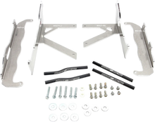 Load image into Gallery viewer, Moose Offroad Radiator Braces - Silver - Honda 11-6017 - Main Product View