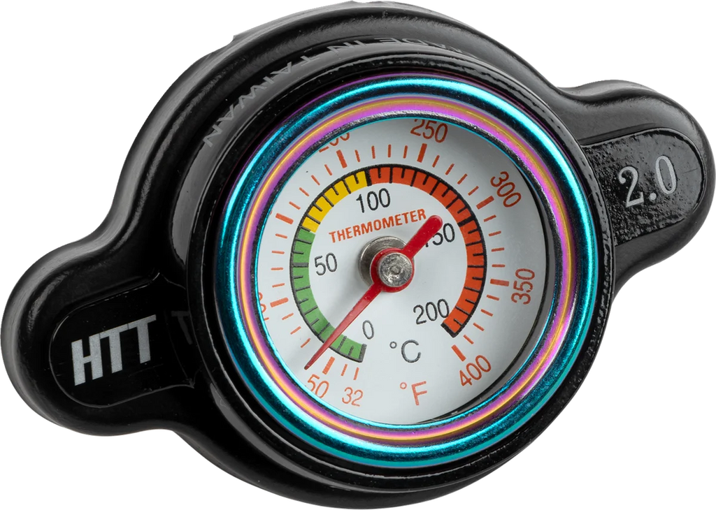 Moose Offroad Radiator Cap with Temperature Gauge - 2.0 Bar I15-5203B fits Ktm - Main Product View