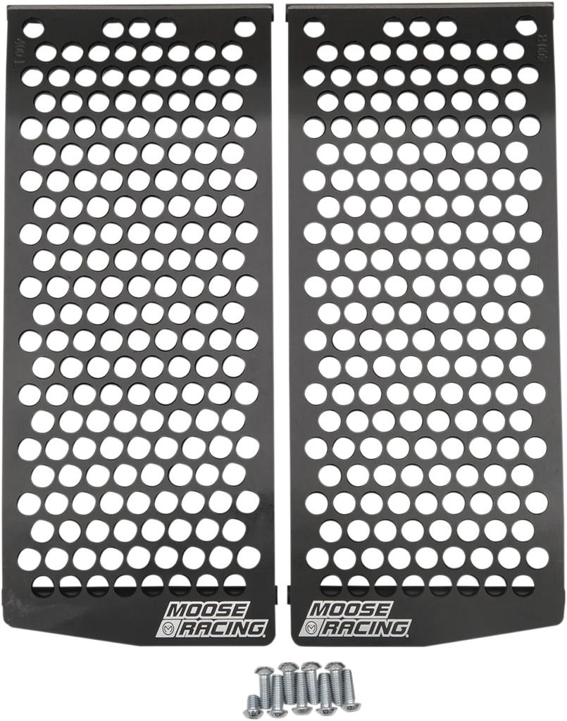 Moose Offroad Radiator Guards - Black 12-400 fits Beta - Main Product View