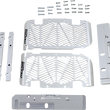 Load image into Gallery viewer, Moose Offroad Radiator Guards - Brushed Aluminum 12-9013 fits Sherco - Main Product View