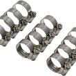 Load image into Gallery viewer, Moose Offroad Radiator Hose Clamp Kit CK KAW-63 fits Kawasaki - Side View
