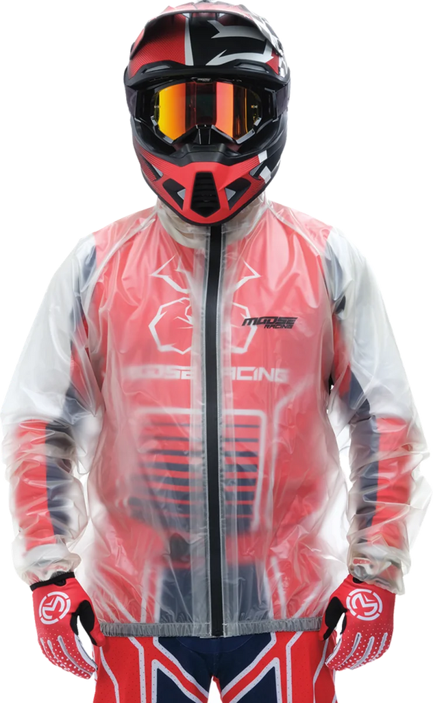 Moose Offroad Rain Jacket - Clear - 3XL 2854-0376 - Main Product View