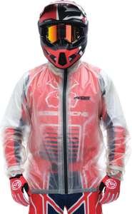 Moose Offroad Rain Jacket - Clear - Large 2854-0373 - Main Product View