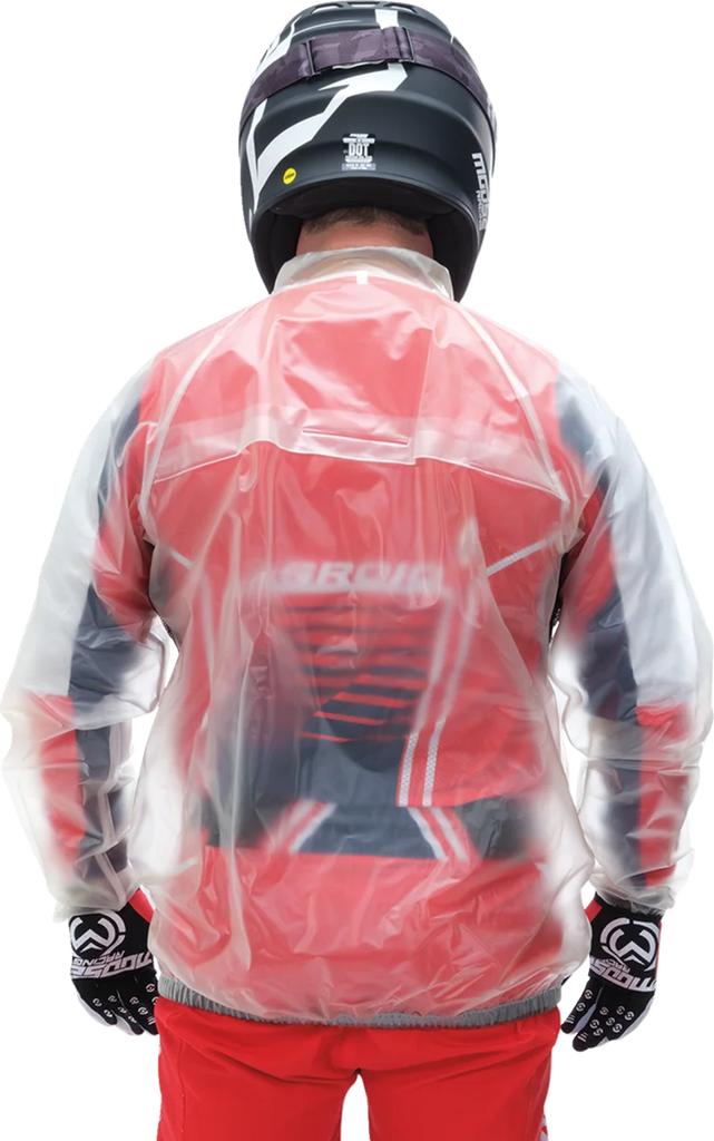 Moose Offroad Rain Jacket - Clear - XL 2854-0374 - Side View