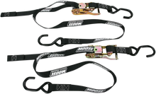Load image into Gallery viewer, Moose Offroad Ratchet Tie-Down - 1" - Black 3920-0297 - Main Product View